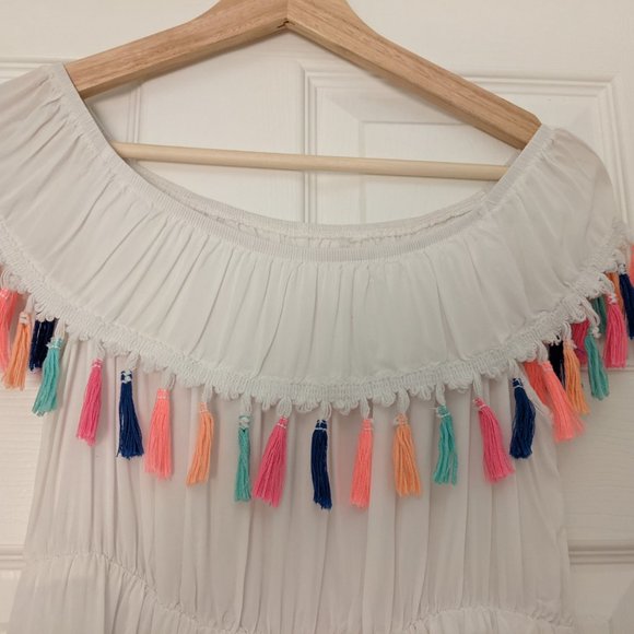 FREE gift w/ purchase 🌈 Rainbow Tassels Dress - Picture 3 of 3